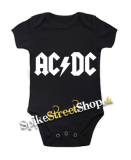 AC/DC - Logo - čierne detské body