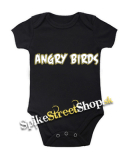 ANGRY BIRDS - Logo - čierne detské body