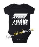 ATEEZ - Logo & Silhouette - čierne detské body