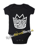 BIGGIE SMALLS - Logo - čierne detské body