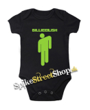 BILLIE EILISH - Stickman Logo - čierne detské body