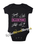 BLACKPINK - Logo & Signature - čierne detské body