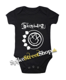 BLINK 182 - Logo & Smile - čierne detské body