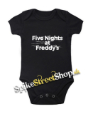 FIVE NIGHTS AT FREDDY'S - Logo - čierne detské body