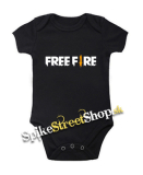 GARENA FREE FIRE - Logo - čierne detské body