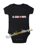 LA CASA DE PAPEL - Logo - čierne detské body