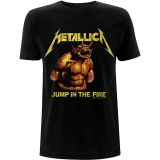 METALLICA - Jump In The Fire Vintage - čierne pánske tričko