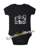 PINK FLOYD - Logo And Band - čierne detské body