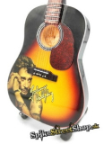 Gitara JOHNNY HALLYDAY - TRIBUTE ACOUSTIC - Mini Guitar USA