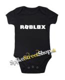 ROBLOX - Logo Symbol White - čierne detské body