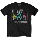 NIRVANA - Japan! - čierne pánske tričko
