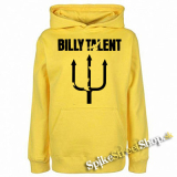 BILLY TALENT - Logo - žltá pánska mikina