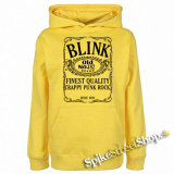BLINK 182 - Jack Daniels Motive - žltá pánska mikina