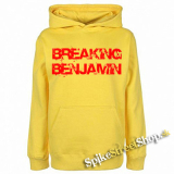 BREAKING BENJAMIN - Logo - žltá pánska mikina