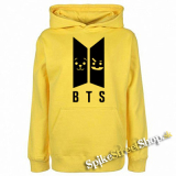 BTS - Emoji BT21 - Logo - žltá pánska mikina
