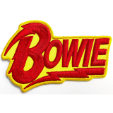 DAVID BOWIE - Diamond Dogs 3D Logo - nažehľovacia nášivka