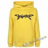 DRAGONFORCE - Logo - žltá pánska mikina