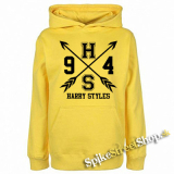 HARRY STYLES - Logo Crest - žltá pánska mikina