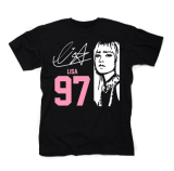 BLACKPINK - Lisa 97 Signature Portrait - čierne detské tričko