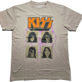 KISS - Lightning Photo - pieskové pánske tričko