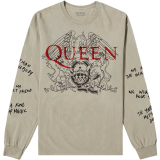 QUEEN - Handwritten - pieskové pánske tričko s dlhými rukávmi