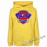LABKOVÁ PATROLA - PAW PATROL - Logo - žltá pánska mikina