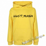 LOUIS TOMLINSON - Logo Smile - žltá pánska mikina