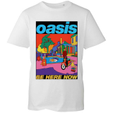 OASIS - Be Here Now Illustration - biele pánske tričko