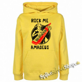 ROCK ME AMADEUS - žltá pánska mikina