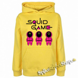 SQUID GAME - Characters - žltá pánska mikina