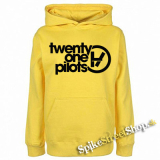 TWENTY ONE PILOTS - Logo - žltá pánska mikina