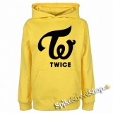 TWICE - Logo - žltá pánska mikina