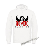 AC/DC - Black Ice Angus Silhouette - biela pánska mikina