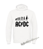 AC/DC - Hardrock Evolution - biela pánska mikina
