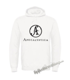 APOCALYPTICA - Logo Crest - biela pánska mikina