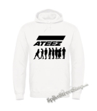 ATEEZ - Logo & Silhouette - biela pánska mikina