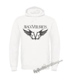 BLACK VEIL BRIDES - Wings Logo - biela pánska mikina