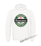 JEFF HANNEMAN - Hanneman Badge Trace - biela pánska mikina