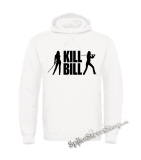 KILL BILL - Silhouette - biela pánska mikina