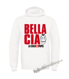 LA CASA DE PAPEL - Bella Ciao - biela pánska mikina