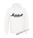 MARSHALL - Logo - biela pánska mikina