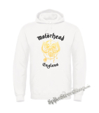 MOTORHEAD - Silver Gold England - biela pánska mikina