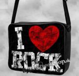 I LOVE ROCK - taška na rameno 