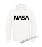 NASA - Logo - biela pánska mikina