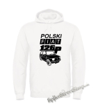 POLSKI FIAT 126p - biela pánska mikina