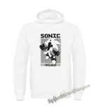 SONIC THE HEDGEHOG - Ježko Sonic - biela pánska mikina