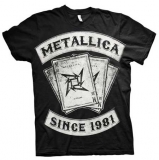 METALLICA - Dealer - Since 1981 - čierne pánske tričko