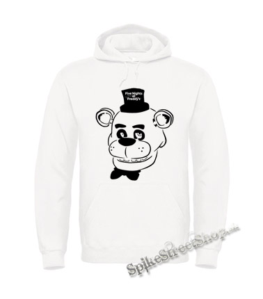 Biela detská mikina FIVE NIGHTS AT FREDDY'S - Freddy Fazbear