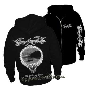 FINNTROLL - čierna pánska mikina na zips