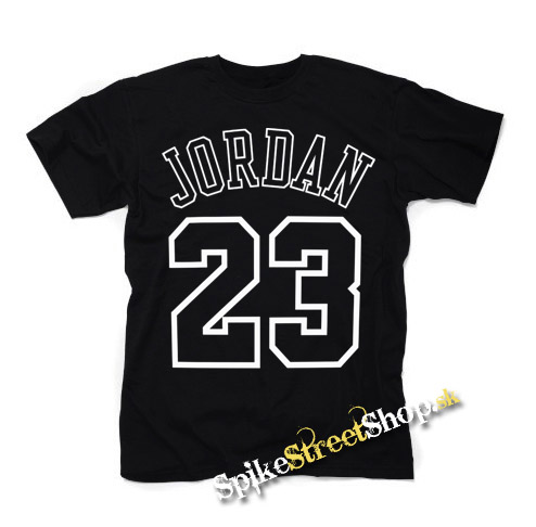 JORDAN 23 - čierne detské tričko (-50%=VÝPREDAJ)